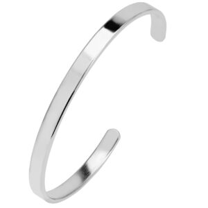 SILBERNES MANSCHETTENARMBAND