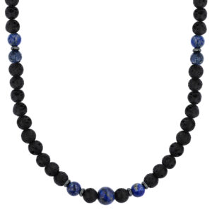 LAPISLAZULI STEINE HALSKETTE