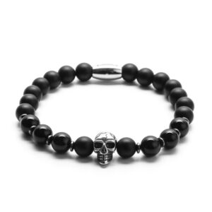 SCHWARZ SILBERNER TOTENKOPF