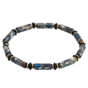 ARMBAND JASPIS KAISERLICH BLAU
