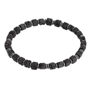 LAVA-WÜRFEL-ARMBAND FÜR MÄNNER