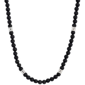 ETHNO-LAVA-HALSKETTE