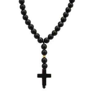 VERGOLDETE KREUZ-HALSKETTE