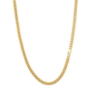 GOLD PANZERKETTE HALSKETTE