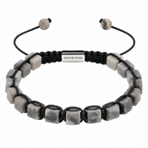 ARMBAND MIT JASPISWÜRFELN